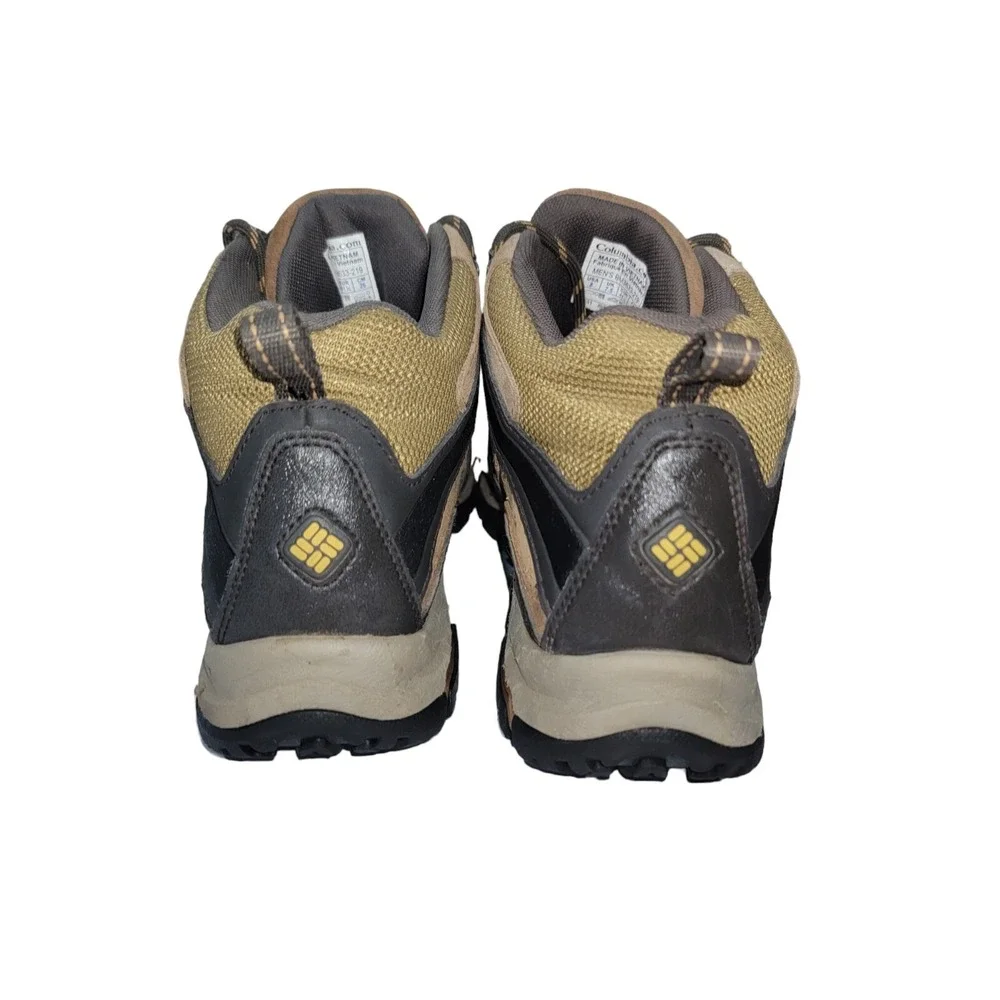 Columbia‎ Women's Shastalavista Mid Omni-Tech Brown Leather Hiking Boots Sz 8